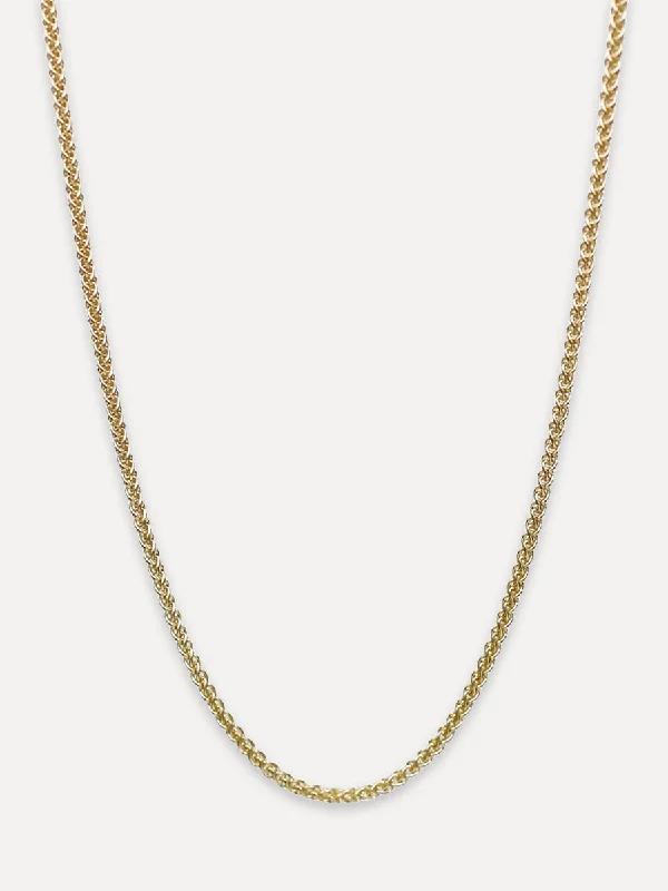 14K Wheat Chain