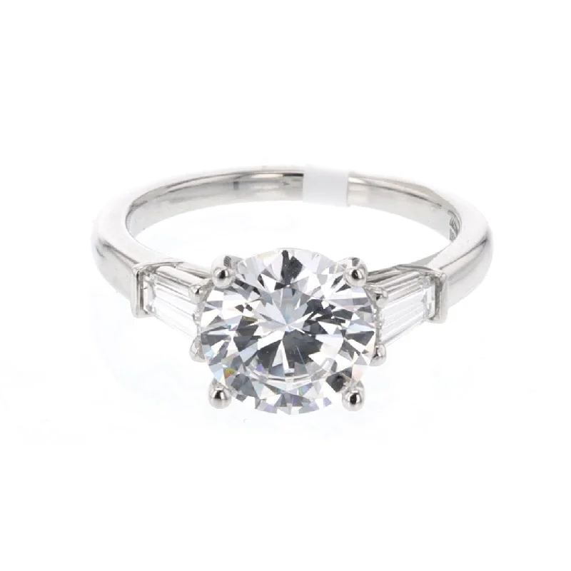 0.50 ctw Diamond Three-Stone Engagement Ring