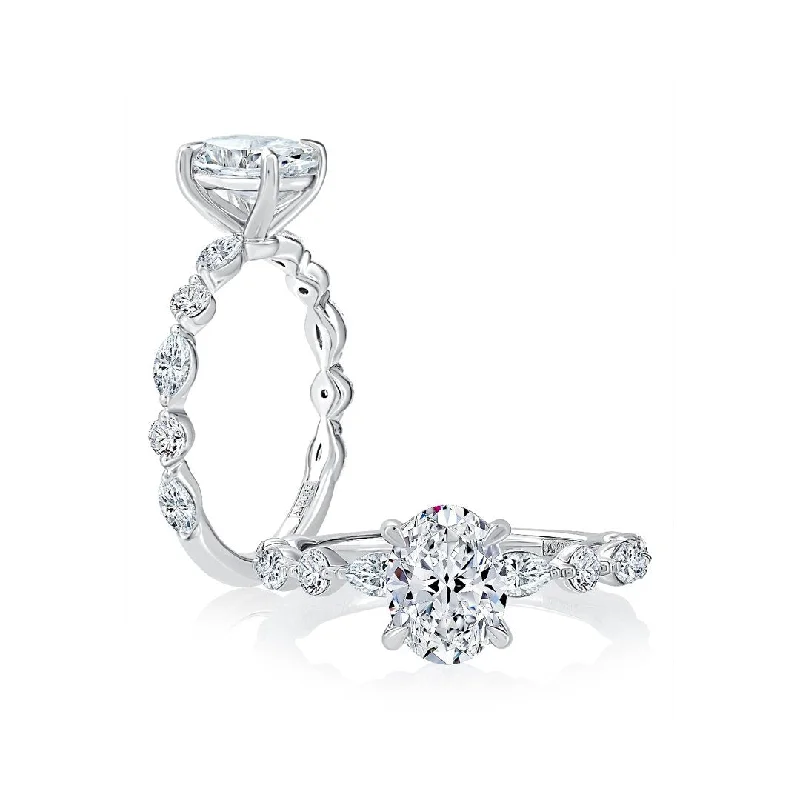 0.62 ctw Diamond Solitaire Engagement Ring