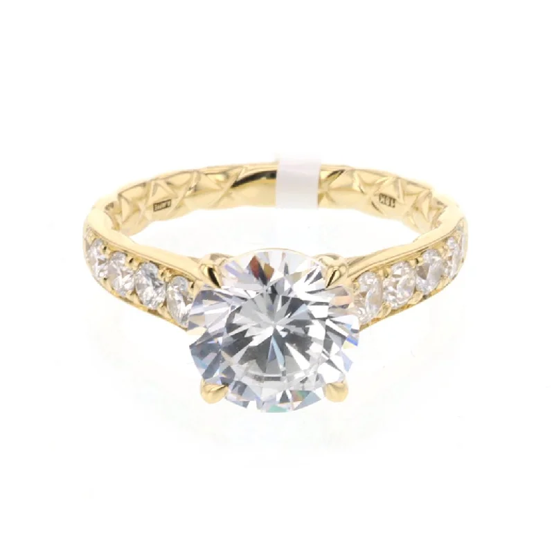 0.59 ctw Diamond Solitaire Engagement Ring