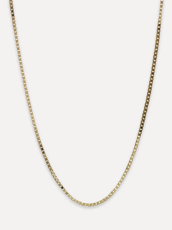 14K Box Chain