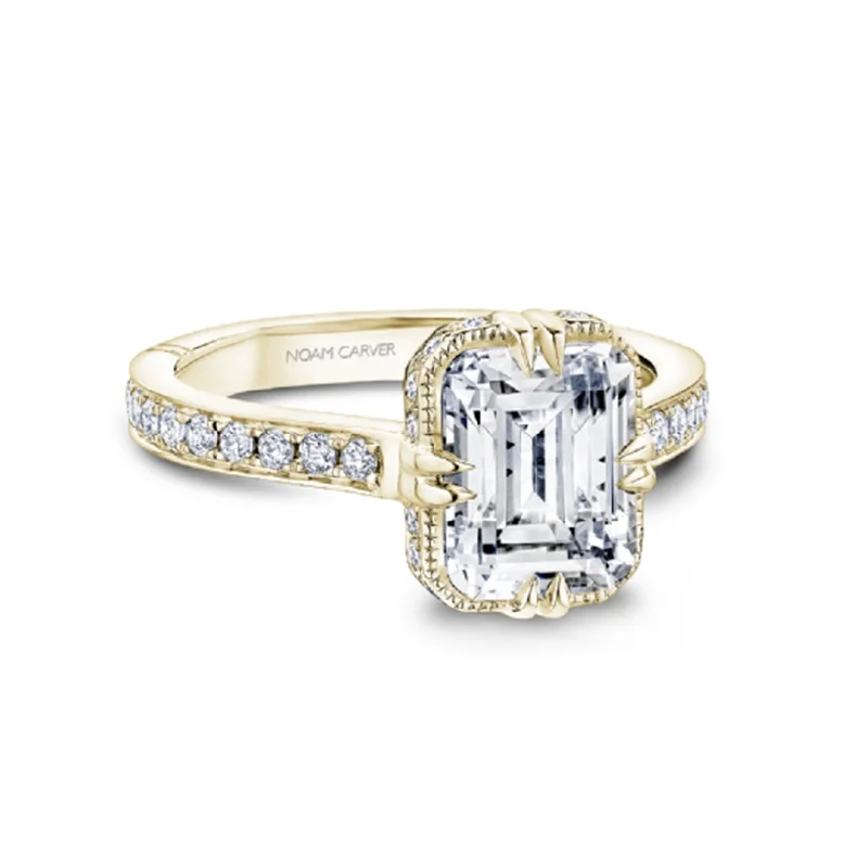 0.38 ctw Diamond Bezel Engagement Ring