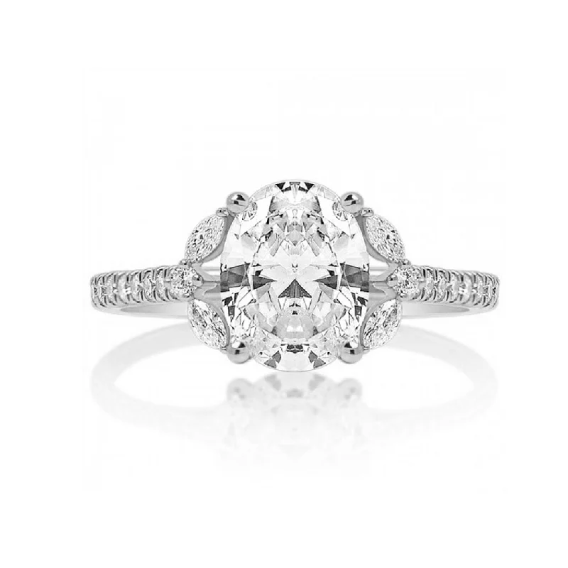 0.34 ctw Diamond Solitaire Engagement Ring