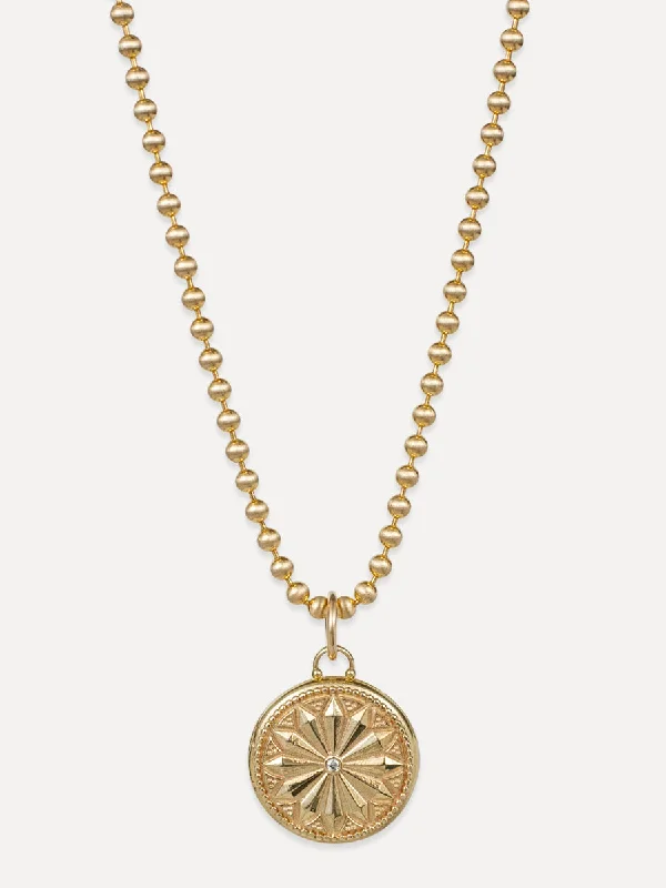 Sun Lotus Locket