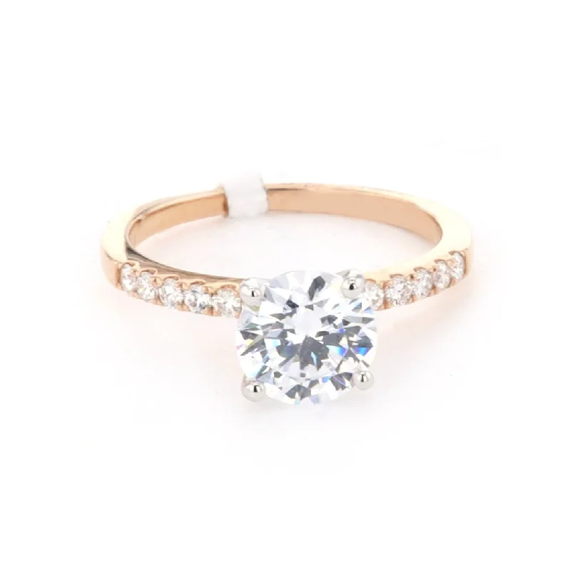 0.20 ctw Diamond Solitaire Engagement Ring