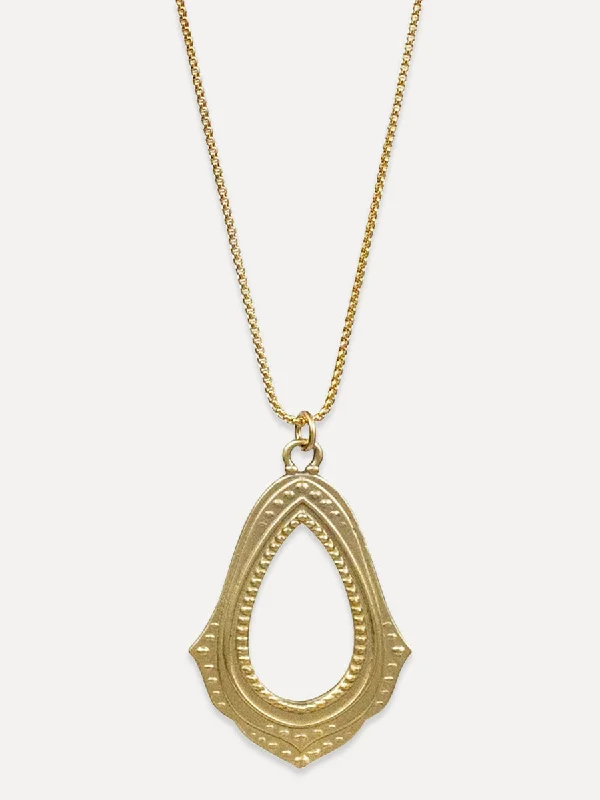 Mudra Necklace - large "delight in discovery"