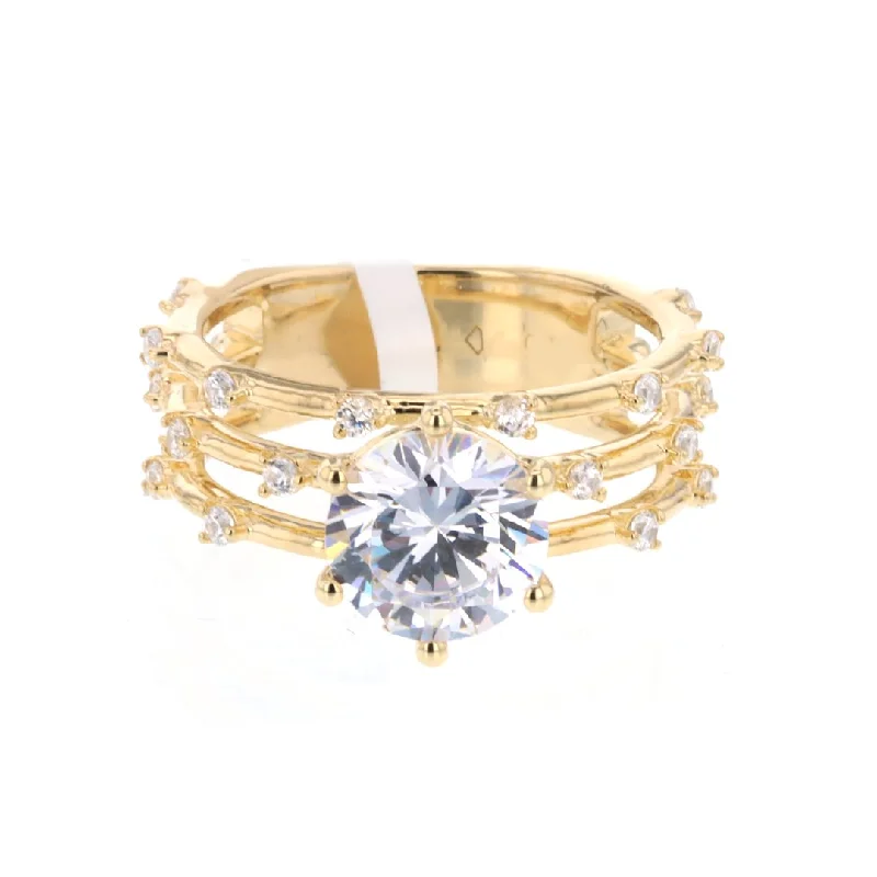 0.36 ctw Diamond Solitaire Engagement Ring