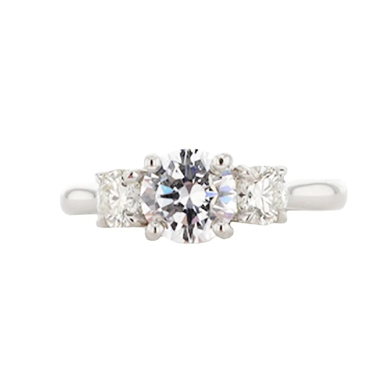 0.50 ctw Diamond Three-Stone Engagement Ring