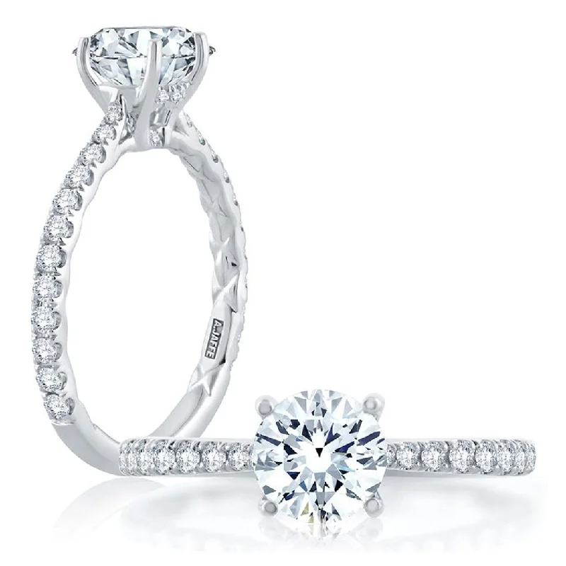 0.42 ctw Diamond Solitaire Engagement Ring