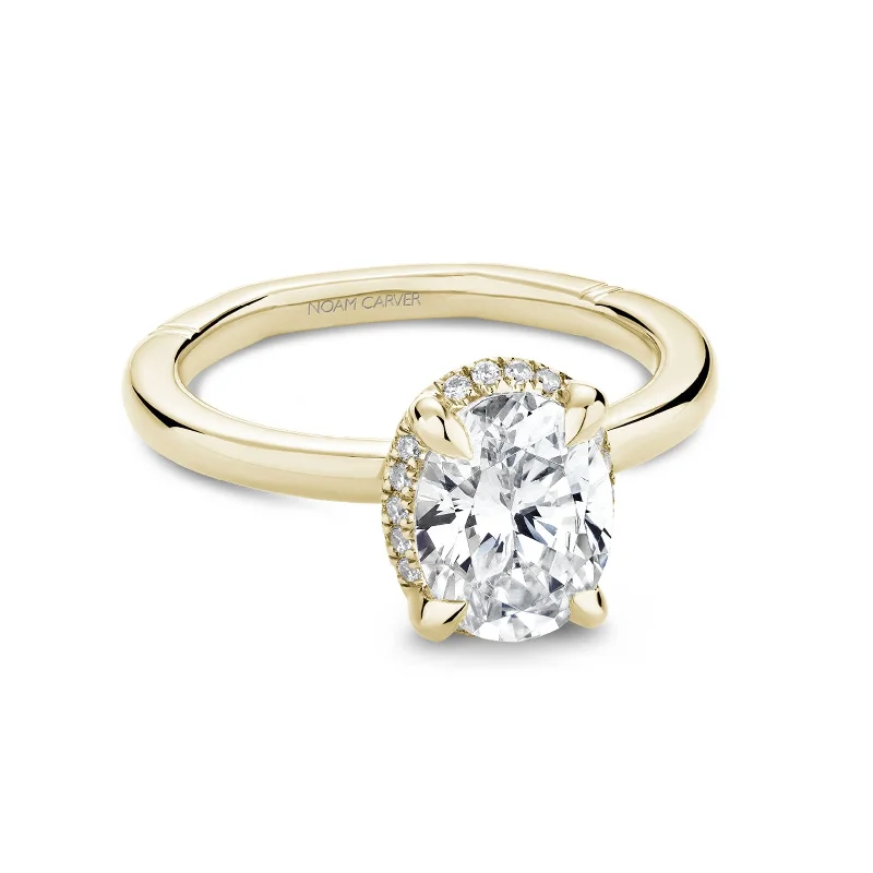 0.09 ctw Diamond Halo Engagement Ring | M10266833