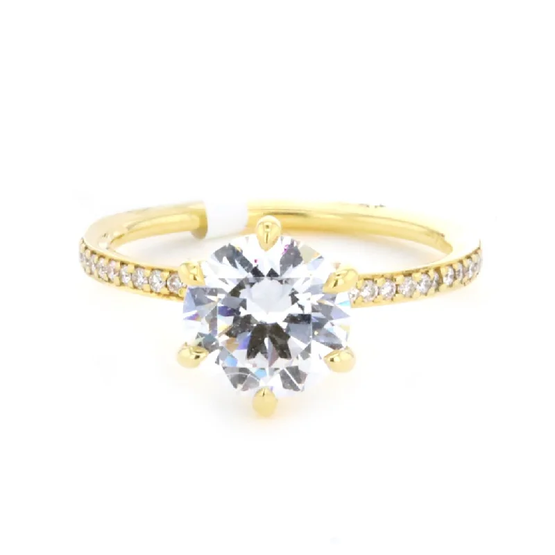 0.12 ctw Diamond Solitaire Engagement Ring