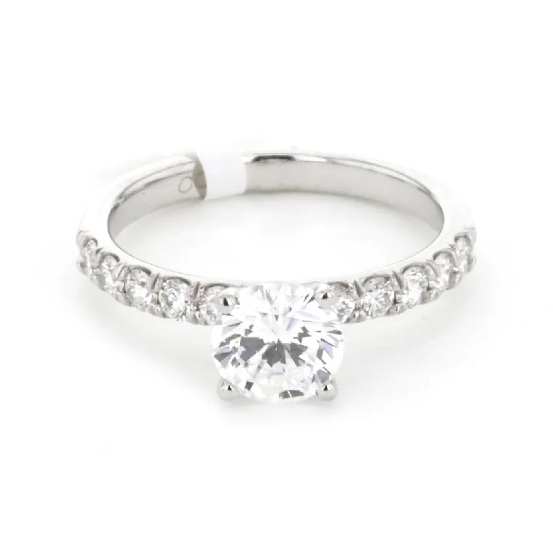 0.47 ctw Diamond Solitaire Engagement Ring