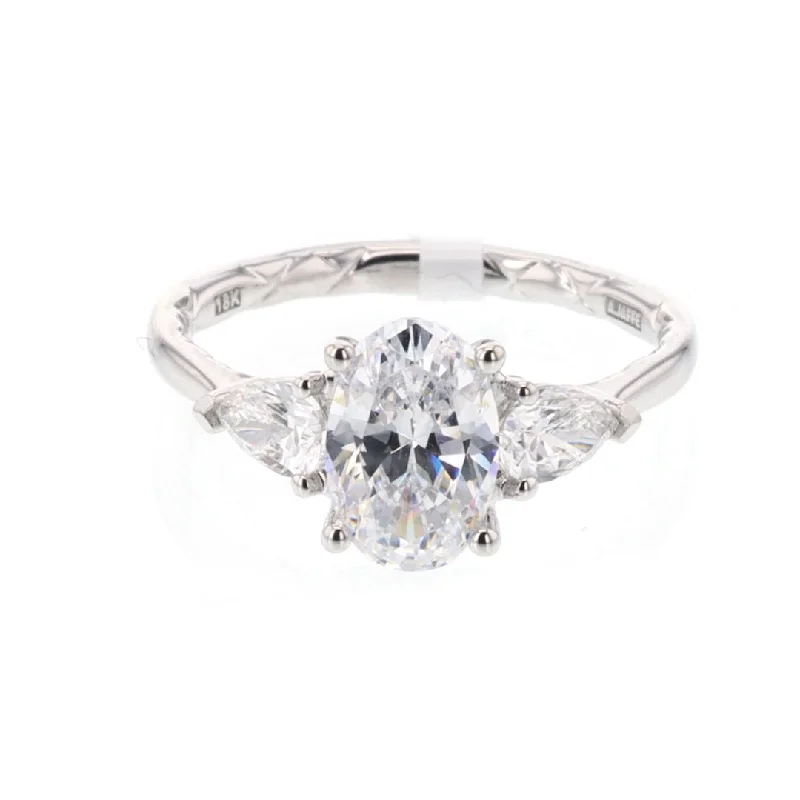 0.60 ctw Diamond Three-Stone Engagement Ring