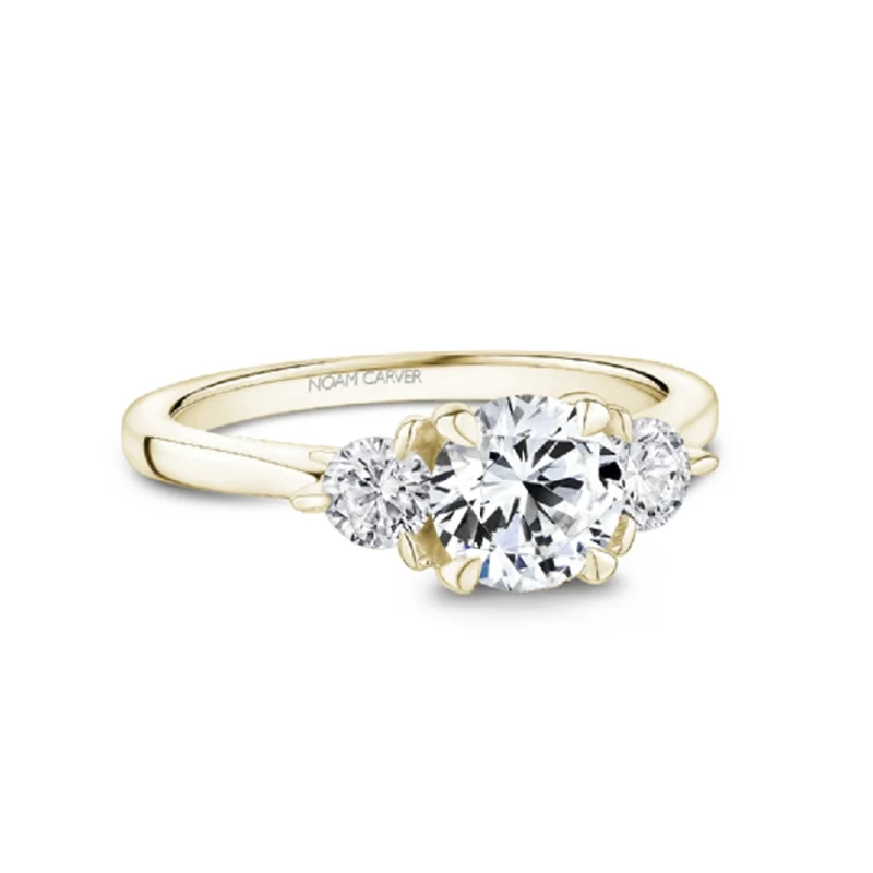 0.41 ctw Diamond Three-Stone Engagement Ring