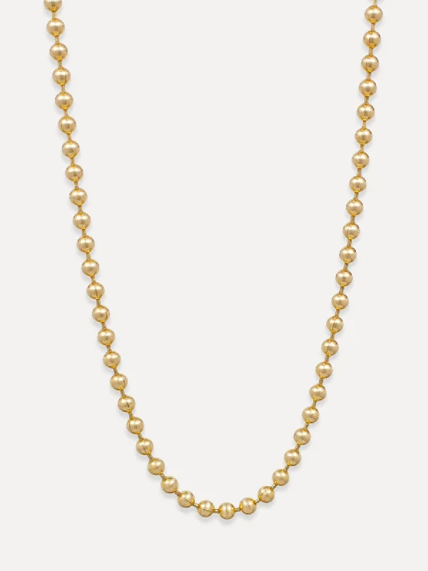 Modern Bead Chain Necklace